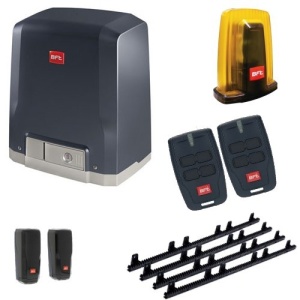 Automatizare poarta culisanta BFT Deimos A400 400 kg + 4m cremaliera teflon insertie metalica