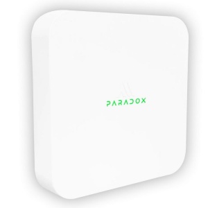 Centrala Paradox M25, hibrida, wireless, 100 zone, 128 utilizatori si telecomenzi, 10 partitii, 868MHz, Wi-Fi-, LTE, Ethernet, PoE 10W,