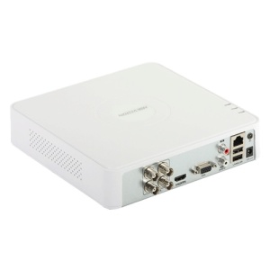 DVR 4 canale video 5MP, 4ch. AUDIO HDTVI over coaxial - HIKVISION -