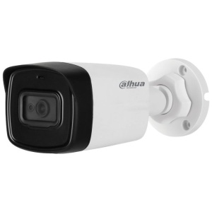Camera de supraghere HDCVI Dahua HAC-HFW1500TL-A-0360B-S2, 5MP,lentila 3.6mm, infrarosu pana la 80m, IP67, microfon