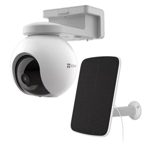 Cameră Supraveghere Exterior cu Acumulator și Panou Solar EZVIZ HB8, 4MP, Wi-Fi,Audio Bidirecțional
