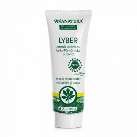 Lyber – crema activa cu Untul Pamantului si Petrol - 250 ml – Leonard Radutz Formula – VivaNatura