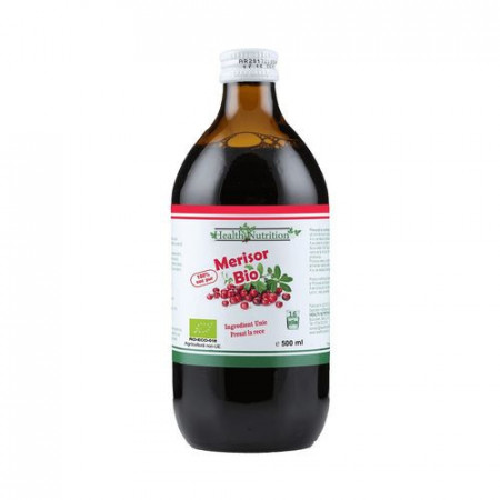 Merișor BIO 100% suc pur 500 ml  