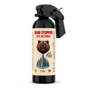 Spray anti-urs cu piper, pentru aparare impotriva ursilor, cainilor si a altor animale, pulverizare dispersie, 750 ml, Bear Stopper XXL HOME EDITION - Img 2