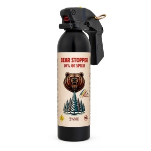 Spray anti-urs cu piper, pentru aparare impotriva ursilor, cainilor si a altor animale, pulverizare dispersie, 400 ml, Bear Stopper XL EDITION - Img 2