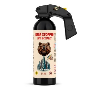 Spray anti-urs cu piper, pentru aparare impotriva ursilor, cainilor si a altor animale, pulverizare dispersie, 750 ml, Bear Stopper XXL HOME EDITION - Img 3