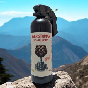 Spray anti-urs cu piper, pentru aparare impotriva ursilor, cainilor si a altor animale, pulverizare dispersie, 750 ml, Bear Stopper XXL HOME EDITION - Img 2