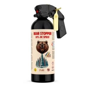 Spray anti-urs cu piper, pentru aparare impotriva ursilor, cainilor si a altor animale, pulverizare dispersie, 750 ml, Bear Stopper XXL HOME EDITION - Img 4