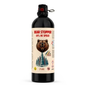 Spray anti-urs cu piper, pentru aparare impotriva ursilor, cainilor si a altor animale, pulverizare dispersie, 750 ml, Bear Stopper XXL HOME EDITION