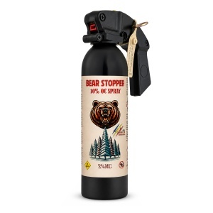 Spray anti-urs cu piper, pentru aparare impotriva ursilor, cainilor si a altor animale, pulverizare dispersie, 400 ml, Bear Stopper XL EDITION - Img 4