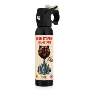 Spray anti-urs cu piper, pentru aparare impotriva ursilor, cainilor si a altor animale, pulverizare dispersie, 200 ml, Bear Stopper - Img 3