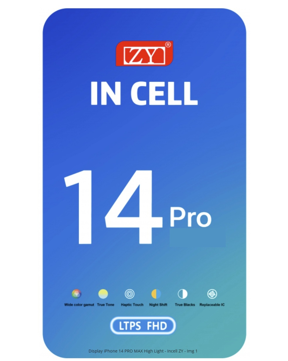 【新品】ZY INCELL FHD COF iPhone14 PRO 液晶パネル ZY INCELL FHD COF iPhone14 PRO MAX 液晶パネル（ZY INCELL (FHD)）