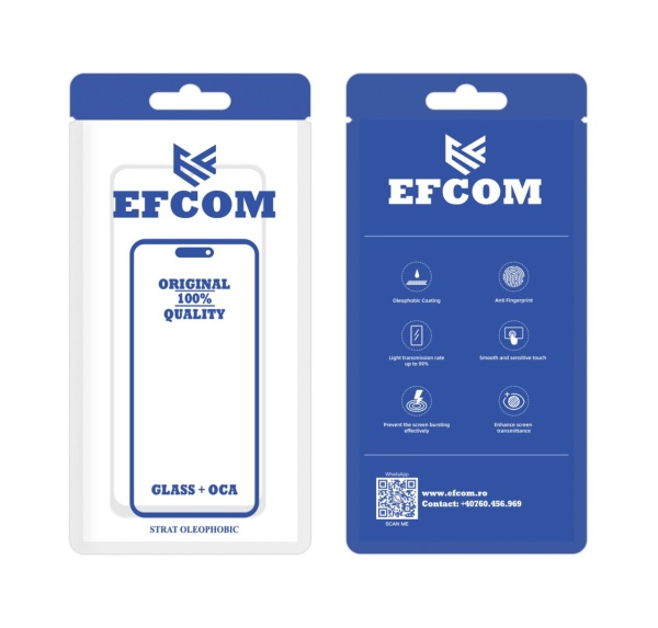Glass with OCA - Samsung A02S - SHORT Size