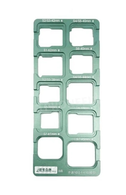 10 in 1 - Matrita Aliniere si Pozitionare Apple Watch - S1-S8, 38mm-44mm