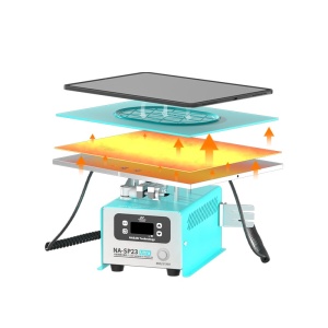 Plita Separare Ecrane Nasan 360°, Cu extender pt tablete EXTRA - Img 6