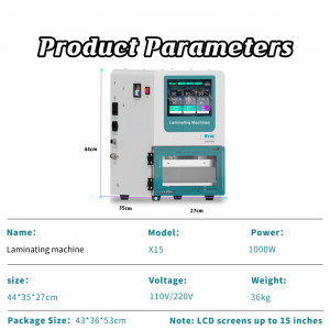 Laminator UYUE X15 - 15inch - 1000W - Img 2