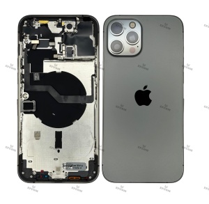 Carcasa iPhone 12 PRO MAX BLACK SWAP Grad A Cu flexuri NEGRU