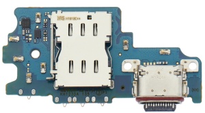 Modul Incarcare Samsung S21FE 5G G990 Cu cititor SIM Original - Img 2