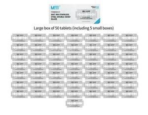 SET 50 Lame - MaAnt (5 cutii a cate 10buc)