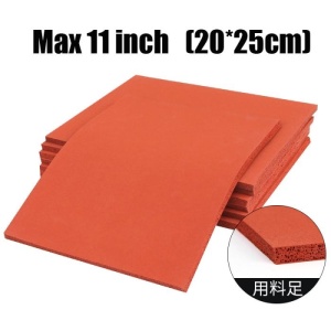 Pad Laminare Mare - Pana la 11inch - Rosu