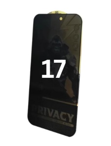 Folie de Sticla PRIVACY iPhone 16 PRO / 17 - Premium