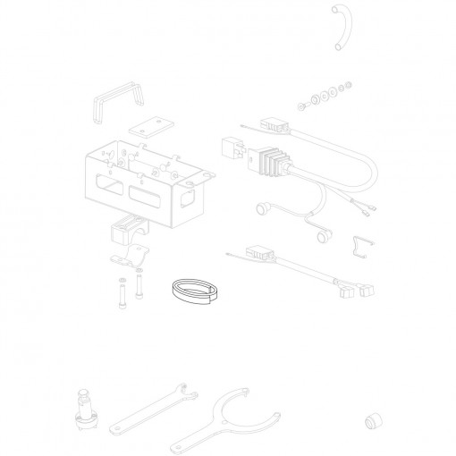 Sponge of battery's locking