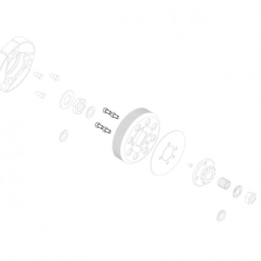 Flathead screw M5x8