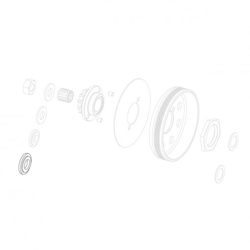 Ralla 18.2x10.2x2.3 campana con paratia - pignone Z12