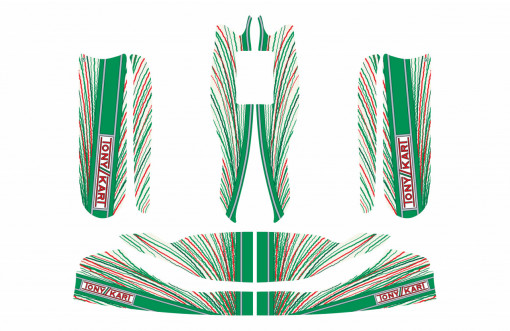 Set adesivi carenature M6 + M7