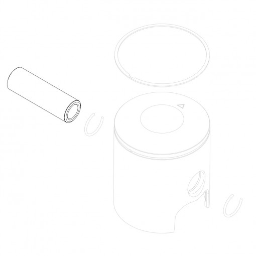 Spinotto pistone cilindro GP-Rok JR
