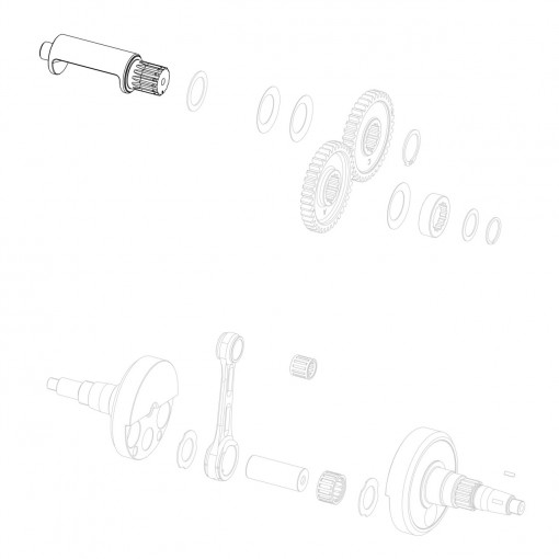 Balancer shaft GP-Rok Jr