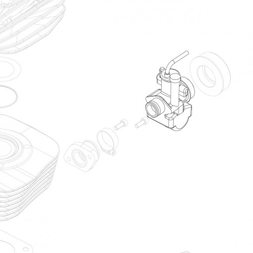 CDell'orto carburettor PHBG 18 BS R.2523