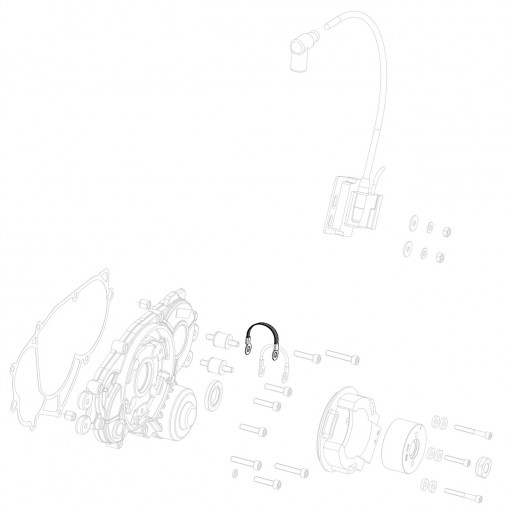 Ground copper stranded cable