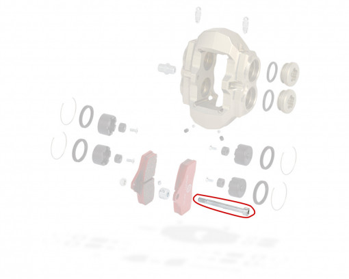 Front pad pin kz BSS