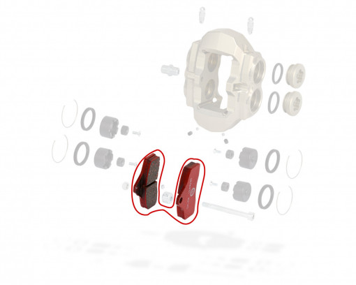 Pastiglia freno BSS / BSM4