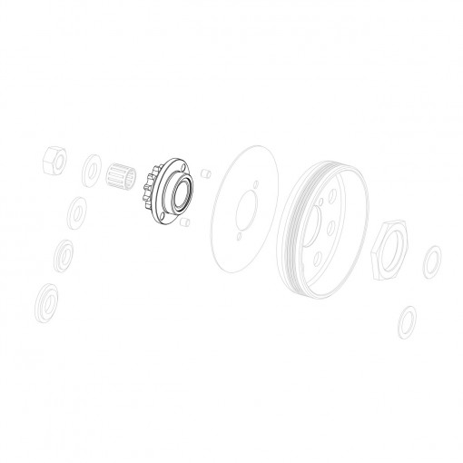 Sprocket z-13 with washer GP-Rok Jr