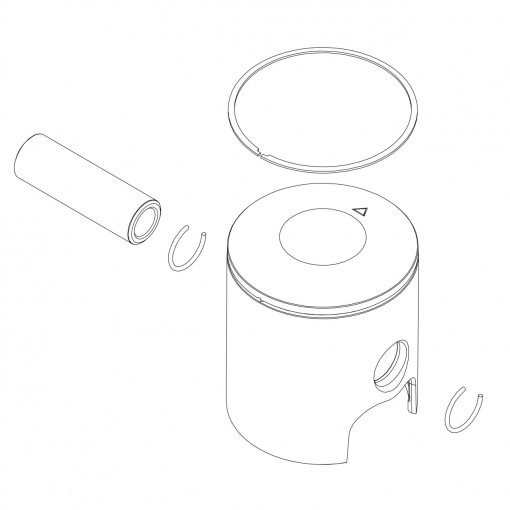 Compl. Piston 54,10 GP-S.Rok