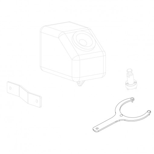 Clutch nut fix key