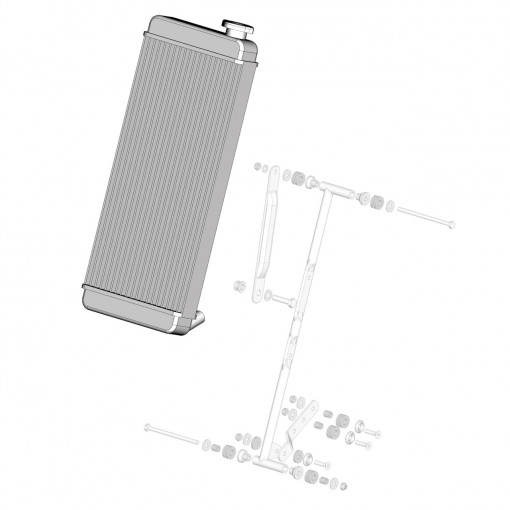 Radiatore 470x195mm