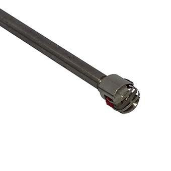 Thermocouple probe for brake disc temperature