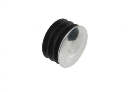 Chromium-plated plug Ø 28 mm