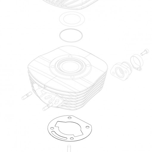 Mini Rok cylinder basis gasket 0,2