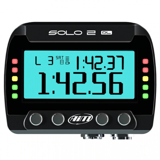 AiM Solo 2 DL GPS + ECU Car Track Day Lap Timer