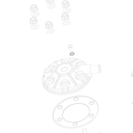 Copper gasket 6x10x1,5