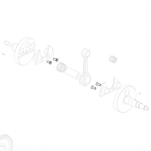 Flathead screw M5x10 10.9