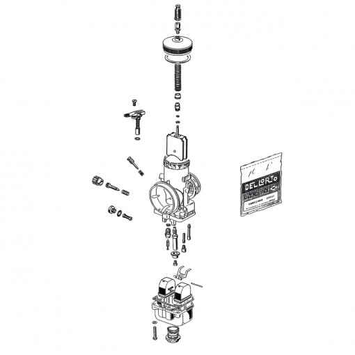 Dell'orto carburettor 30 vhsh
