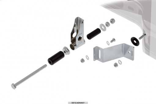 Kit attacchi completo per telaio Nordix