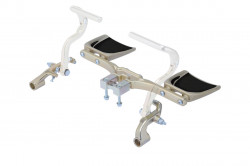 Complete AL rudder pedals