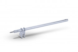 45/55 slotted steering column L. 510 mm