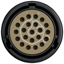 AiM EVO5 22 Pin Deutsch Harness